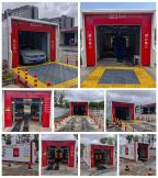 中國南昌，中國石化，隧道9刷電腦洗車機(jī)安裝調(diào)試中